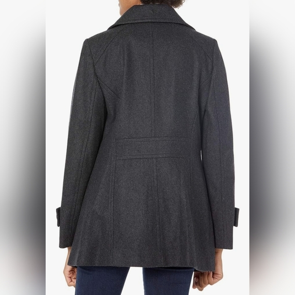 LONDON FOG SZ XL Women's Classic Gray Coat - Picture 2 of 12